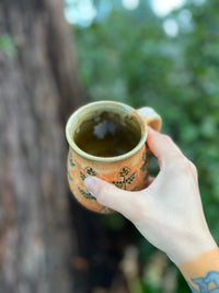 Fern mug-007 Throw and grow ceramics