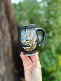 Fern mug-008 Throw and grow ceramics