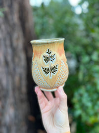 Fern mug-010 Throw and grow ceramics