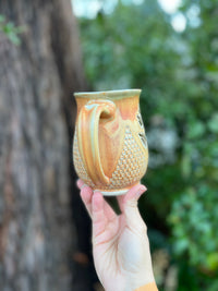 Fern mug-010 Throw and grow ceramics