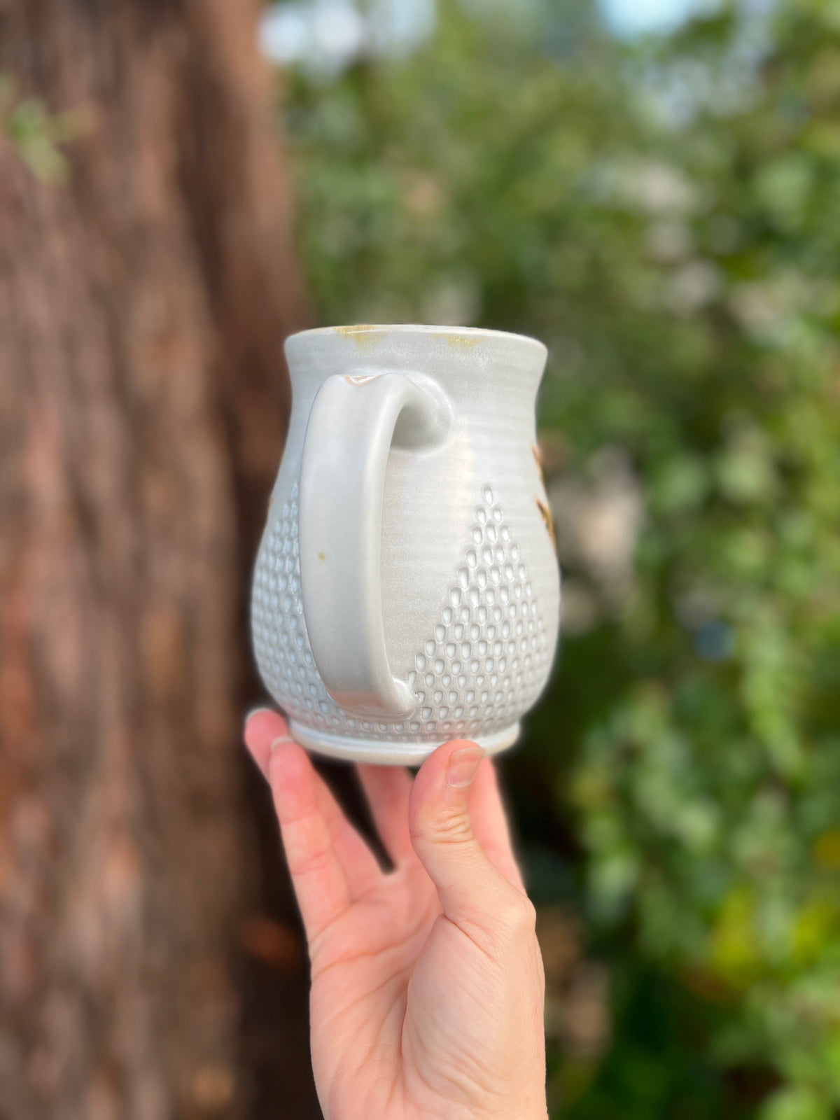 Fern mug-013 Throw and grow ceramics