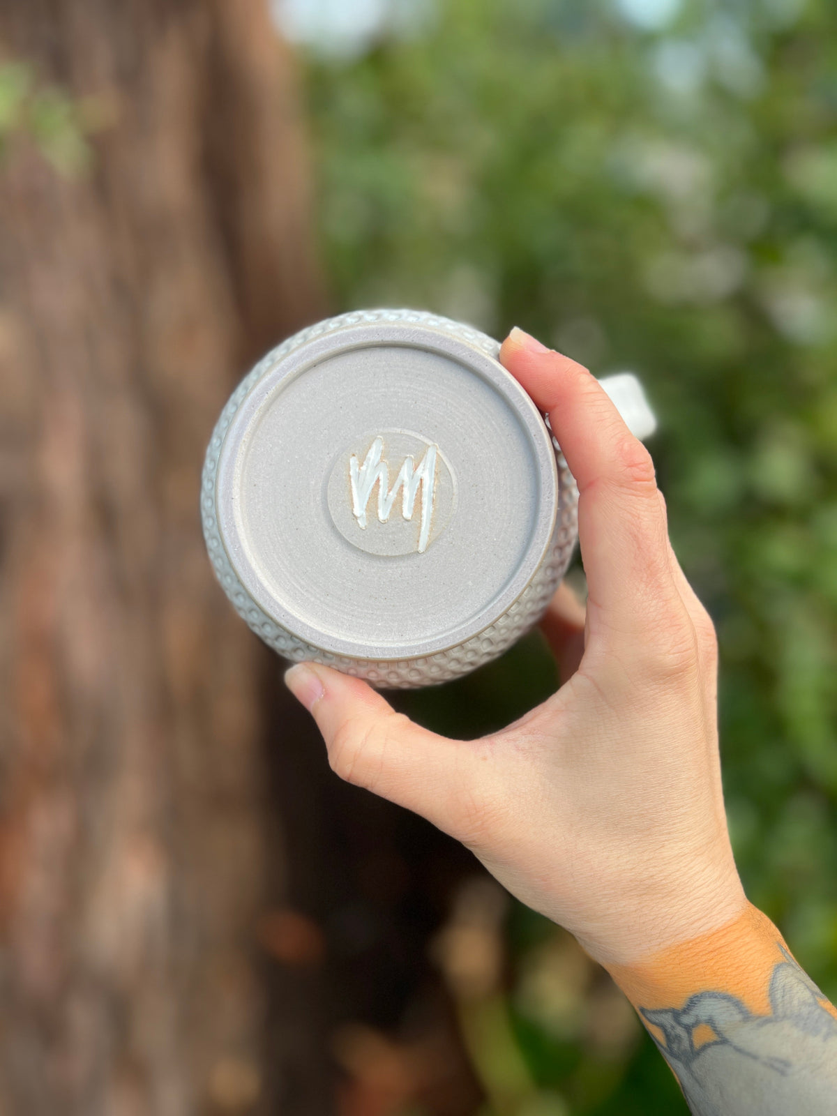 Fern mug-013 Throw and grow ceramics