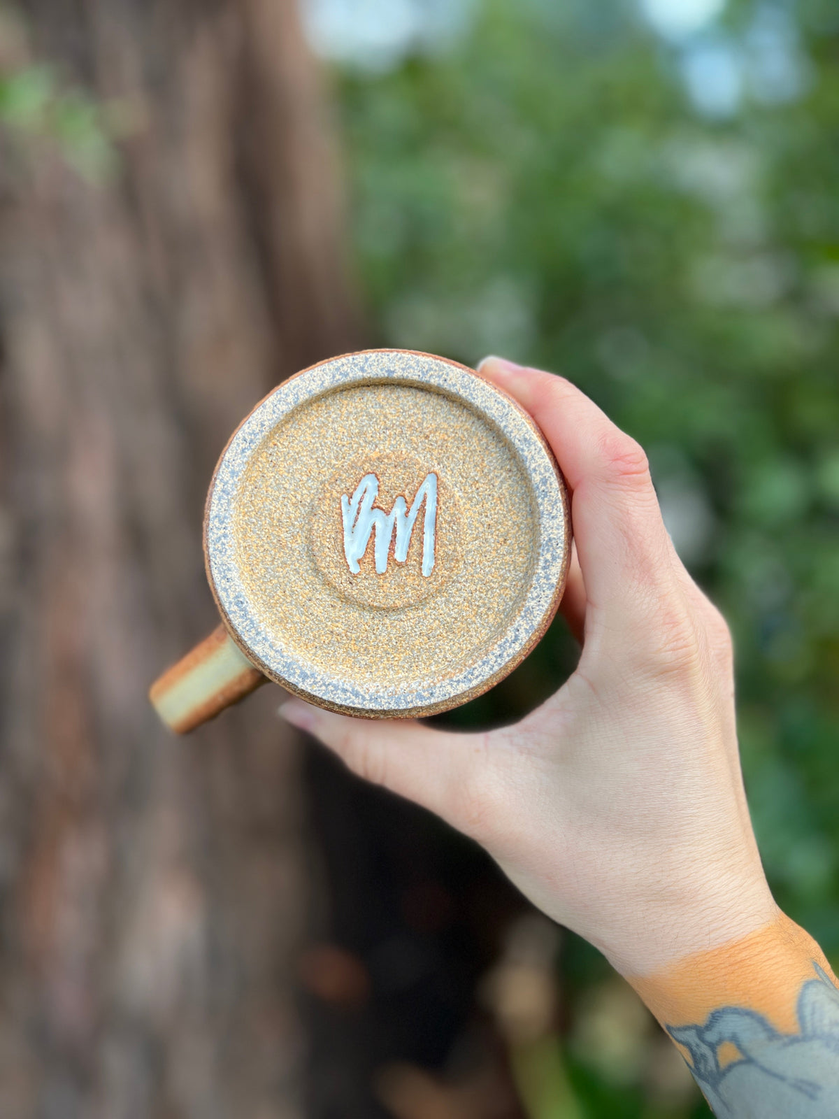 Fern mug-014 Throw and grow ceramics