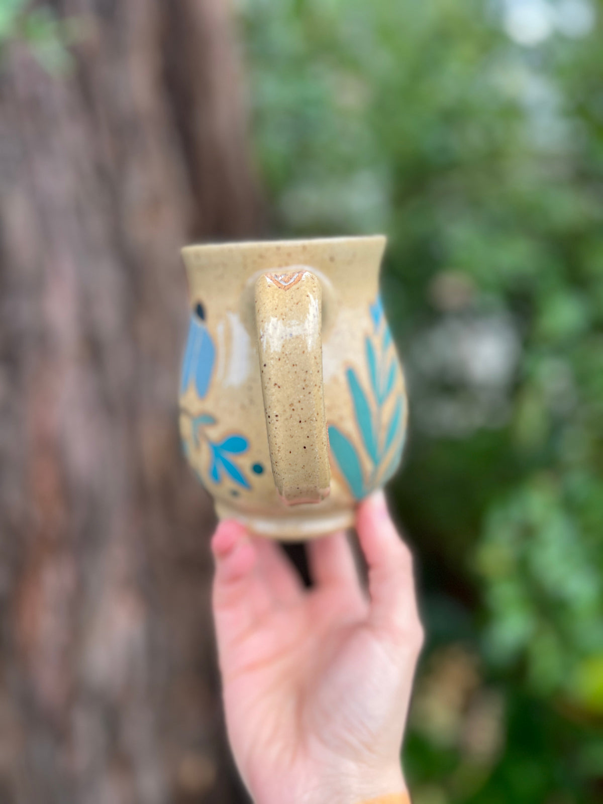 Painted Portal Mug-016 Throw and grow ceramics