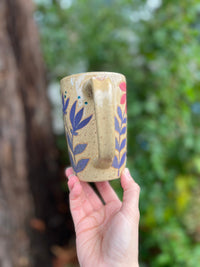 Painted Portal Mug-017 Throw and grow ceramics