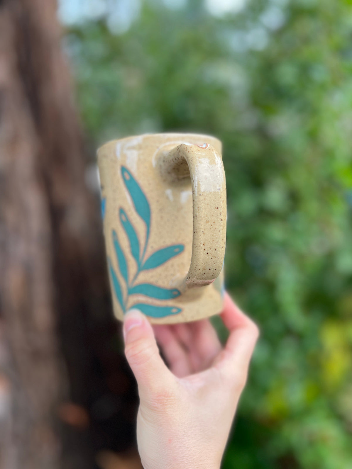 Painted Portal Mug-018 Throw and grow ceramics