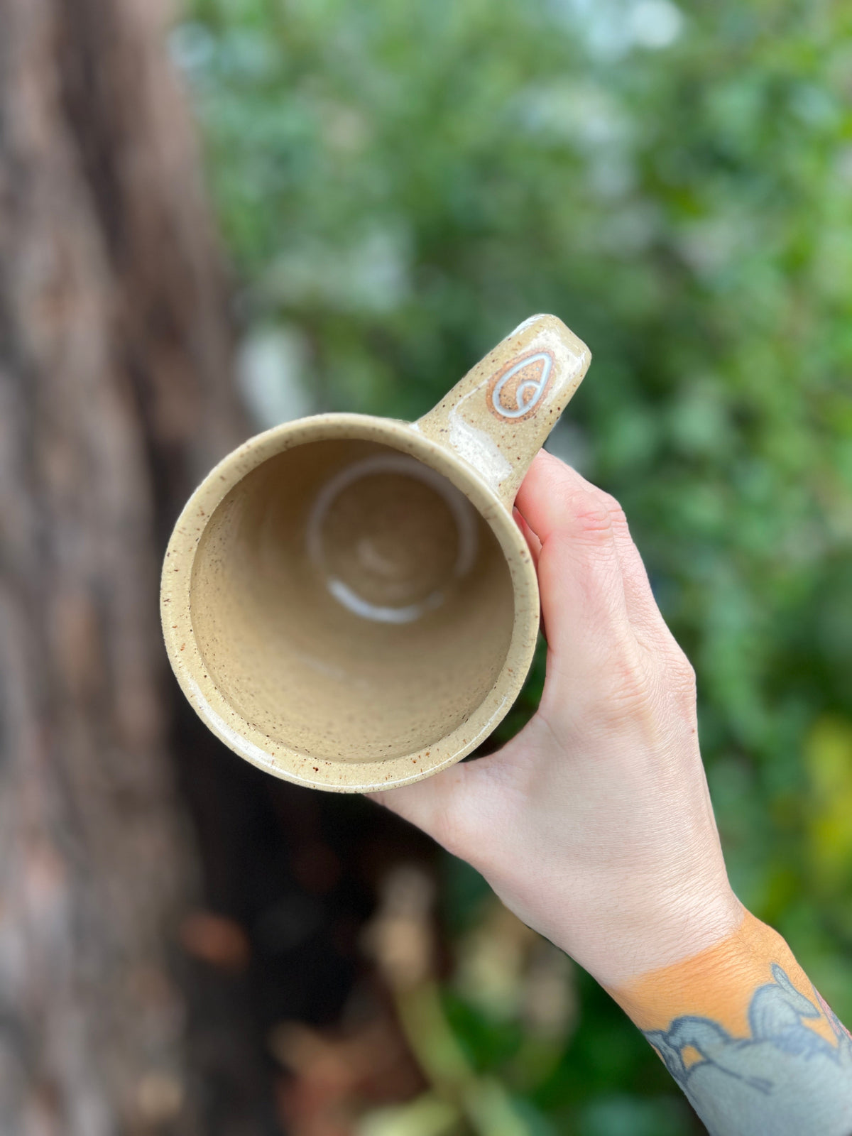 Painted Portal Mug-018 Throw and grow ceramics