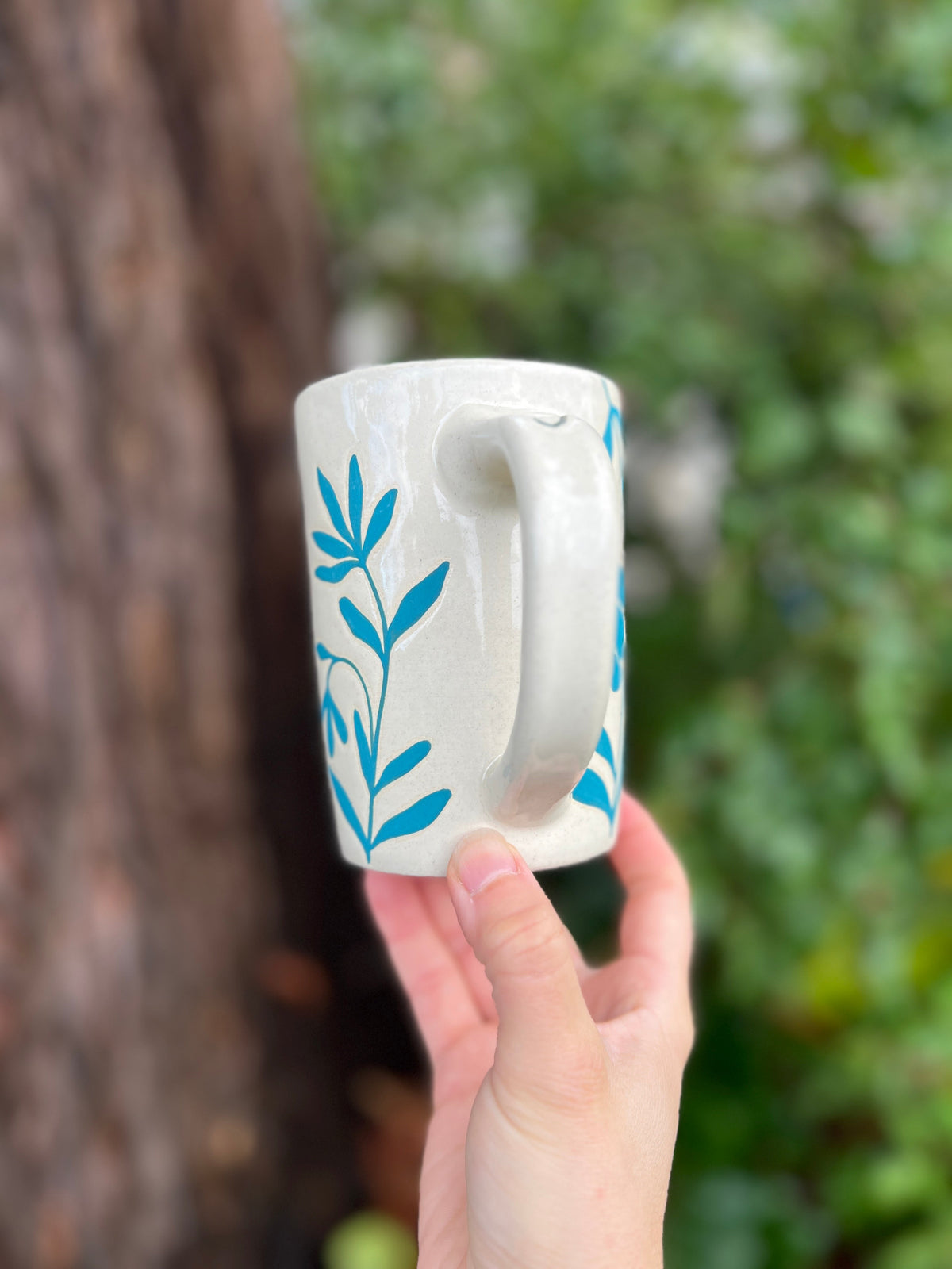 Painted Portal Mug-019 Throw and grow ceramics