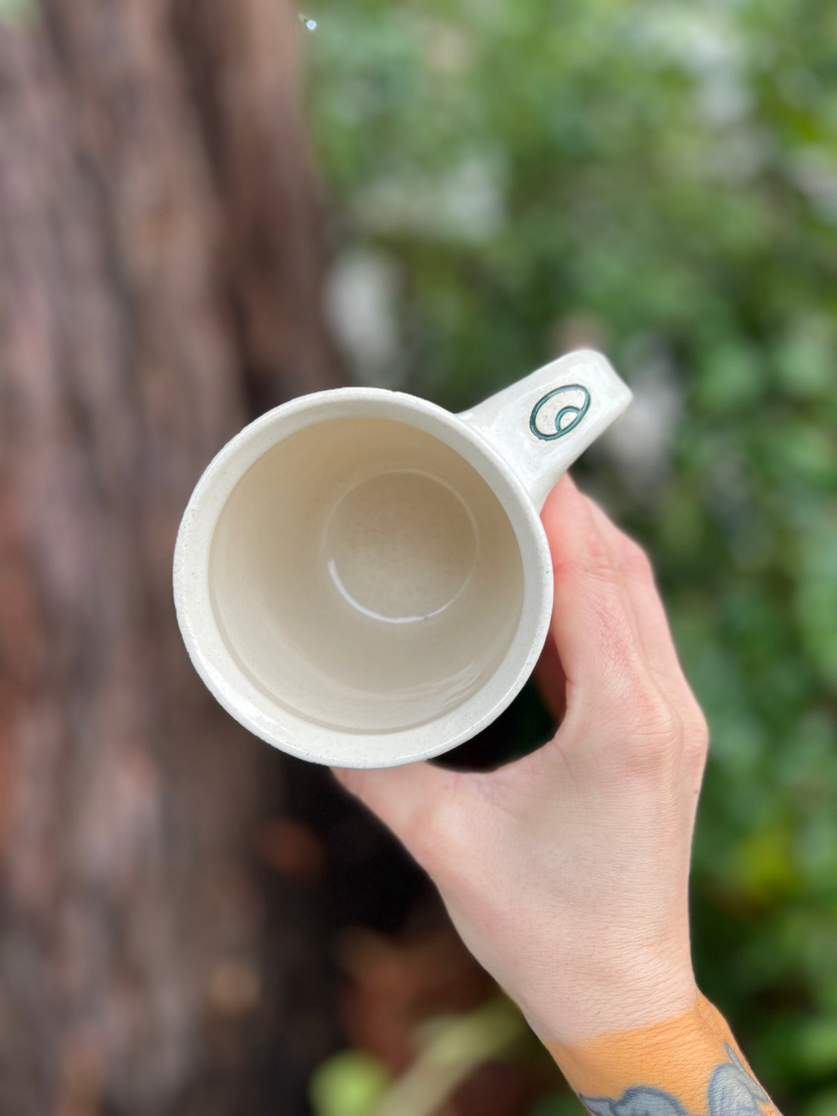 Painted Portal Mug-019 Throw and grow ceramics