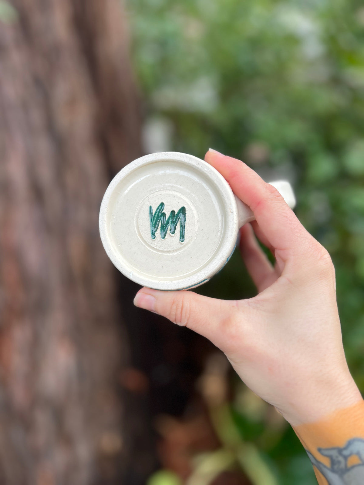 Painted Portal Mug-019 Throw and grow ceramics