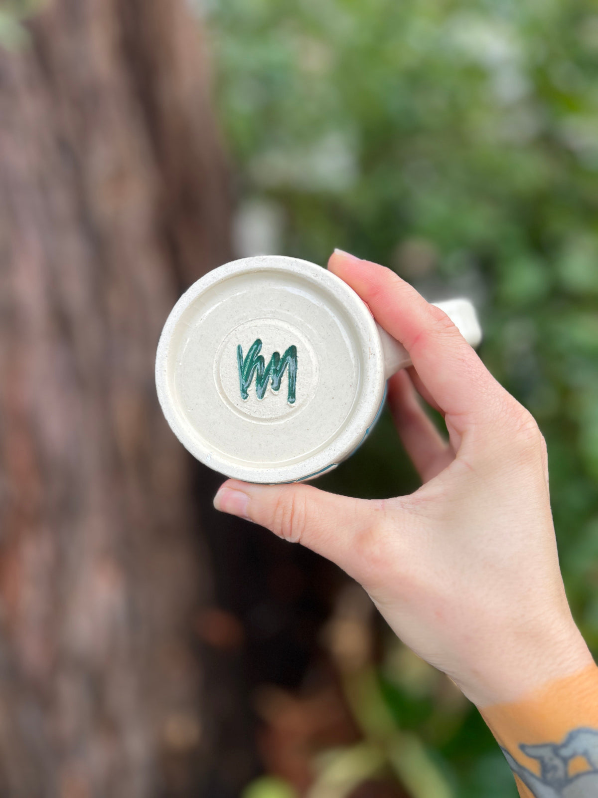 Painted Portal Mug-019 Throw and grow ceramics