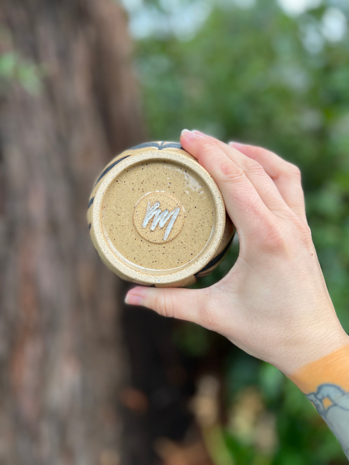 Painted Mug-020 Throw and grow ceramics