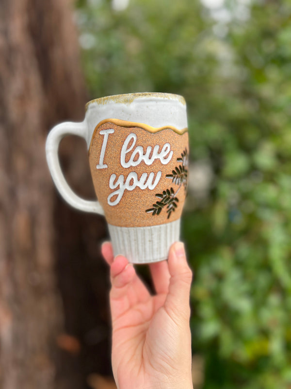 I Love You Mug-022 Throw and grow ceramics