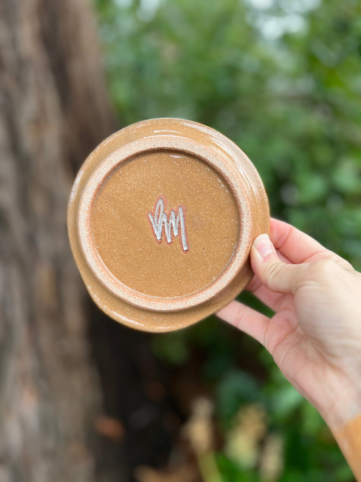 Painted Spoon Rest Throw and grow ceramics