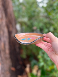 Painted Spoon Rest Throw and grow ceramics