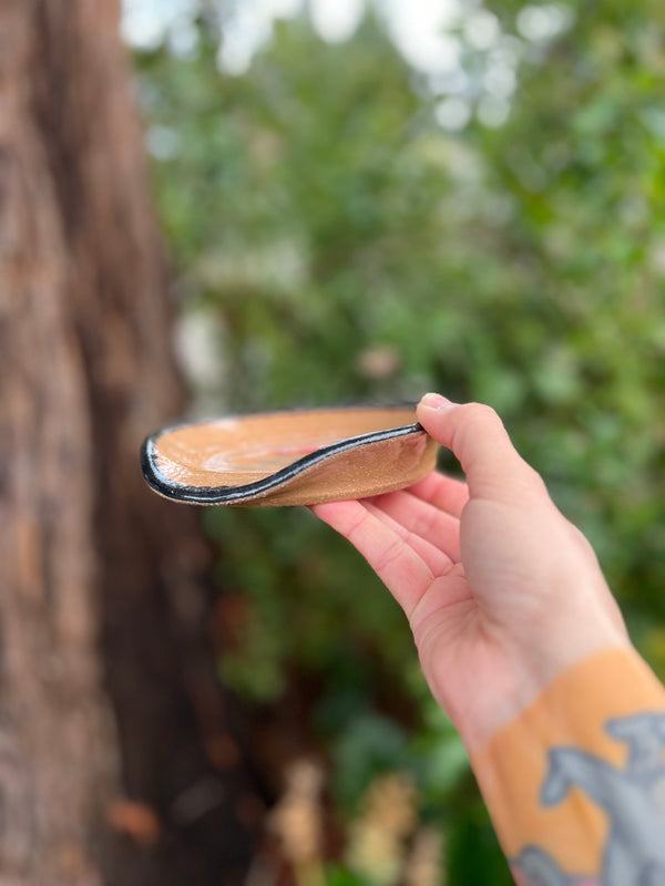 Painted Spoon Rest Throw and grow ceramics