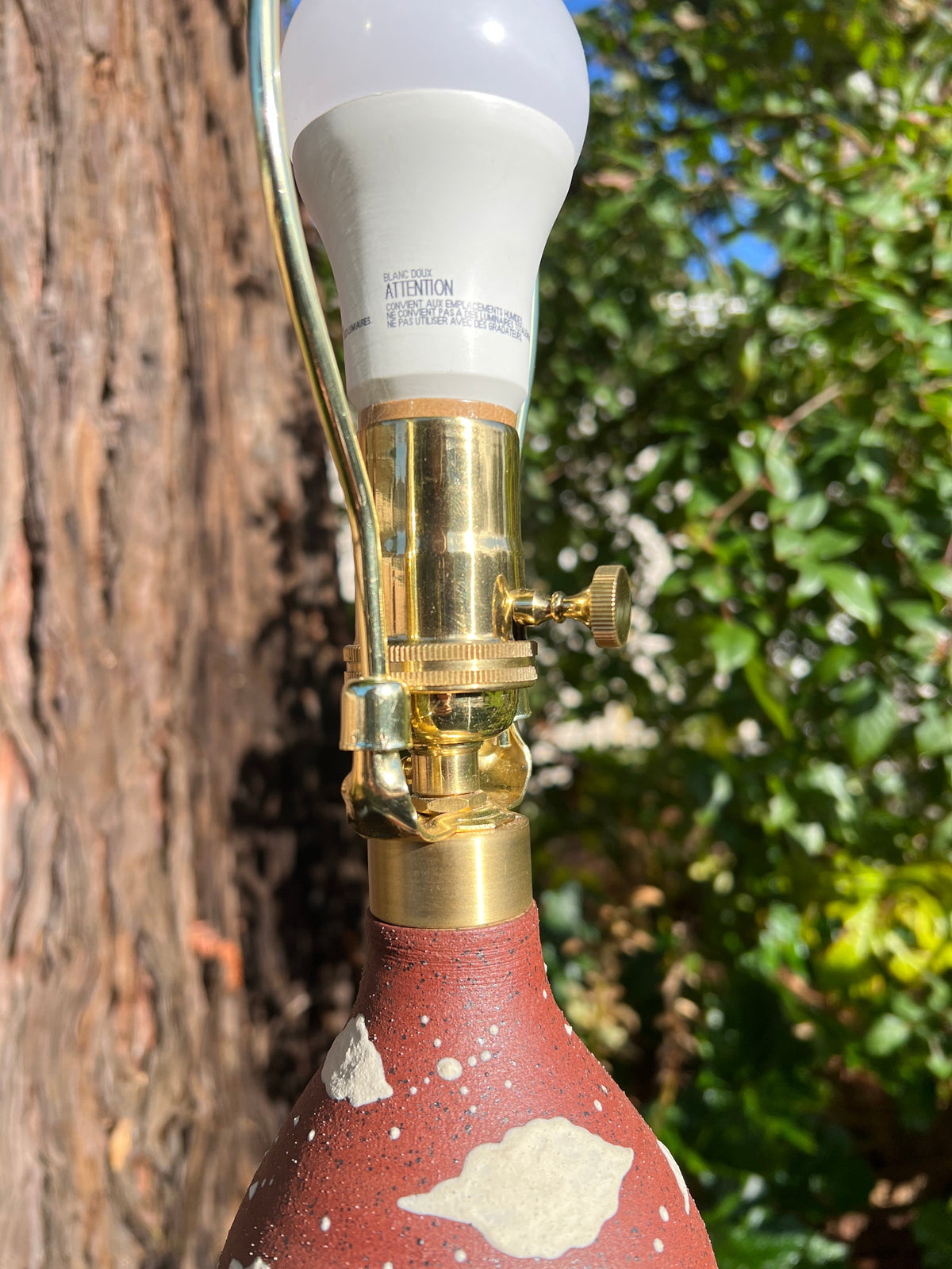 Table Lamp-SHIPPING INCLUDED Throw and grow ceramics