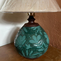 Green Table Lamp-For Alexandra Throw and grow ceramics
