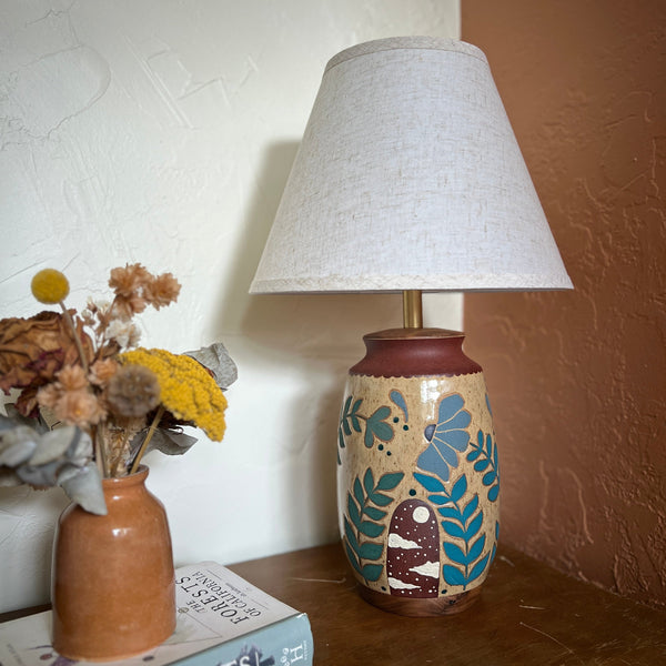 Table Lamp, Portal Design *SHIPPING INCLUDED* Throw and grow ceramics