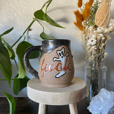 Mug #080 - Spooky fuck Throw and grow ceramics